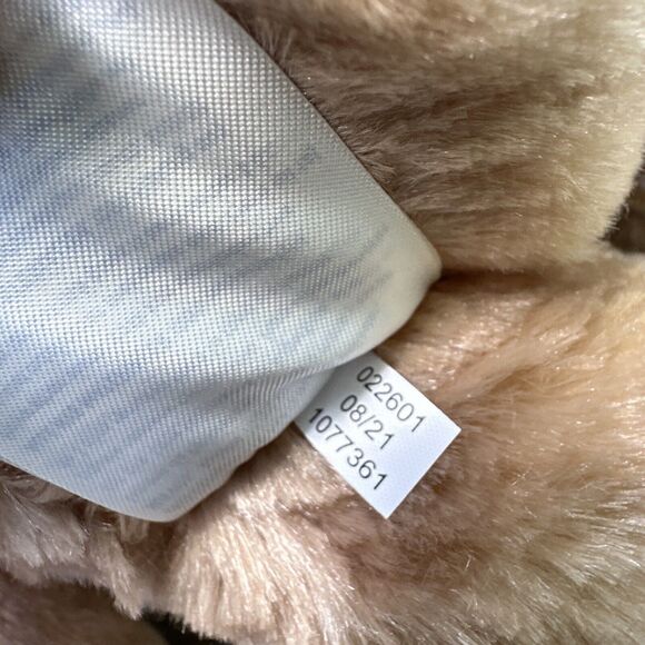 Build A Bear Brown Bunny Rabbit Plush Stuffed Animal Pink Ears Feet 15" Easter - Picture 11 of 13